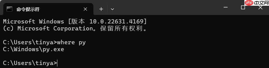 Windows系统 py launcher 是什么?