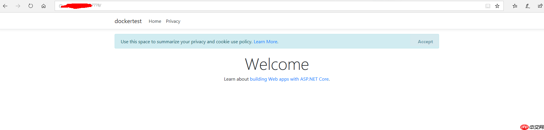 在Windows上使用Docker运行.NetCore