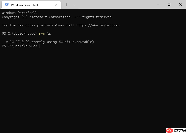 Windows 中 Node.js 中 nvm 的安装配置和使用
