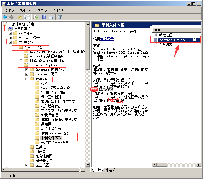 windows server 2008 阻止恶意插件程序下载安装到系统中