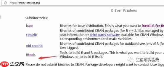 全宇宙最全的R语言安装教程（windows10）