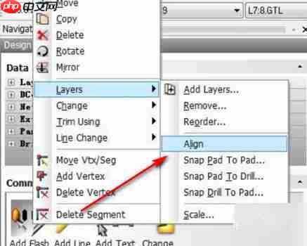 cam350怎么让两个图层重合？cam350让两个图层重合的方法