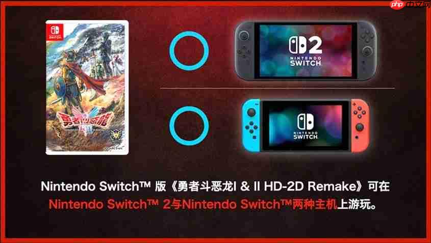 SE确认《勇者斗恶龙1&2 HD 2D》攻略——switch版与switch2版仅画面区别 且无法升级