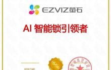 萤石网络获市场地位权威认证：AI智能锁引领者