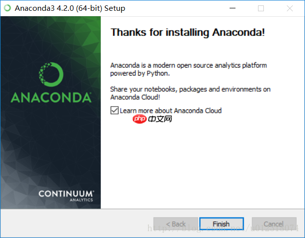 Windows 安装 Anaconda3 详细过程
                                                                          
