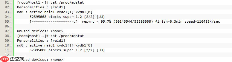 Linux 下软 RAID 实现方案