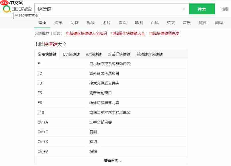 这些快捷键记住了，工作效率提升好几倍