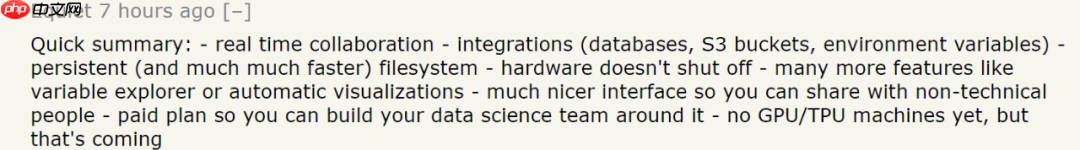Colab不好用，有人花两年开发了一个新notebook，支持实时协作还更快