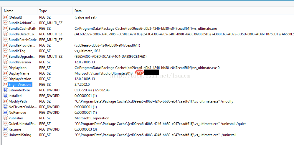 VS 2013 professional版在win10上安装出错的解决方法