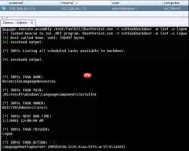 SharPersist：一款渗透测试中实现Windows系统常驻的套件