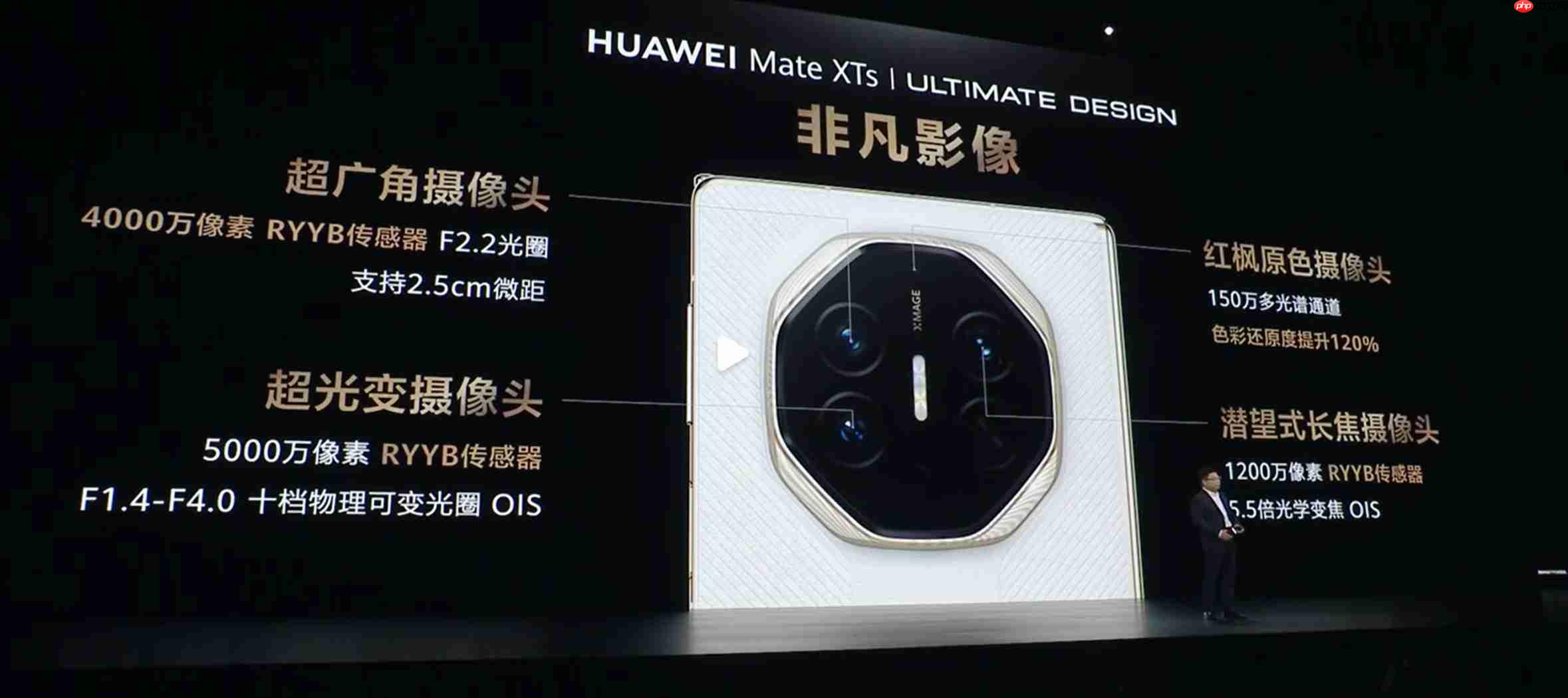 17999 元起! 华为 Mate XTs 三折叠亮相!麒麟 9020 加持,鸿蒙 5.1 带来 PC 级体验