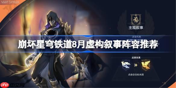 崩壞星穹鐵道9月虛構(gòu)敘事陣容推薦-星穹鐵道主觀敘事虛構(gòu)陣容怎么搭配