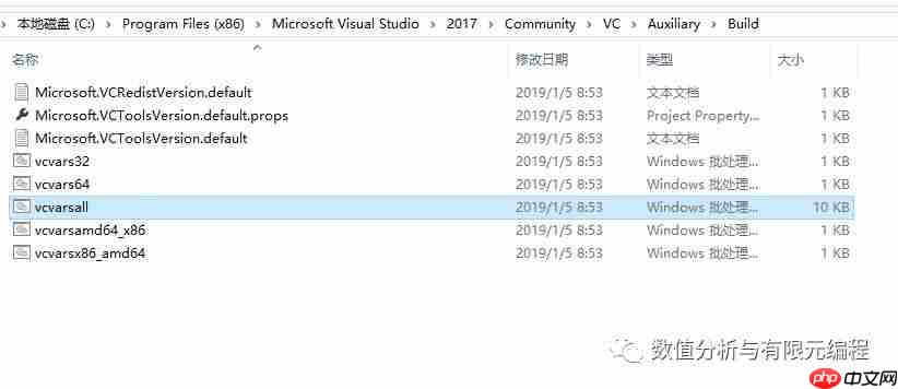 Abaqus2019关联VS2017和IVF2019