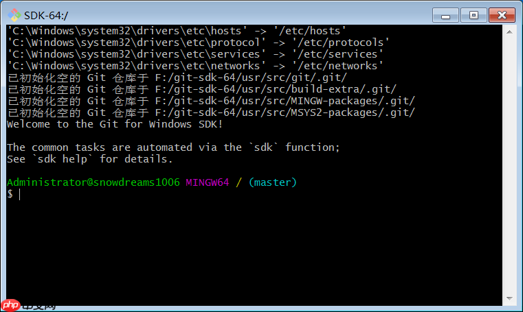 git 入门教程之 git bash 竟然不支持 tree 命令