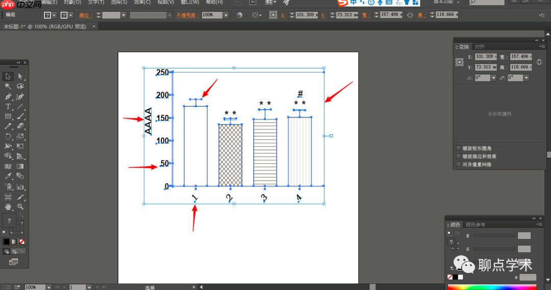 如何获得可调整的矢量统计图？