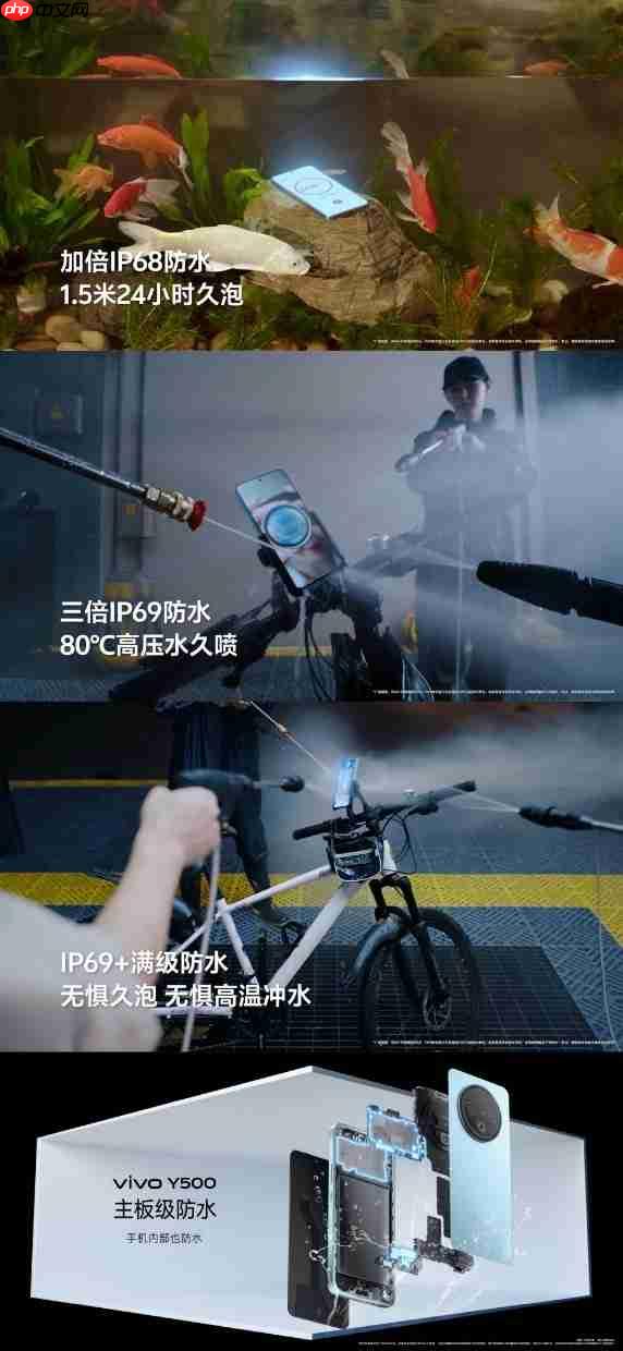 vivo Y500正式开售:1399元起,超大电池+满级防护全面拉满