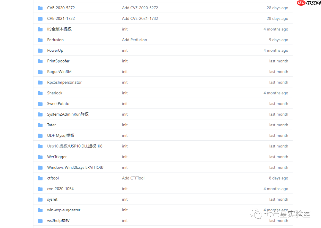 Github提权项目推荐