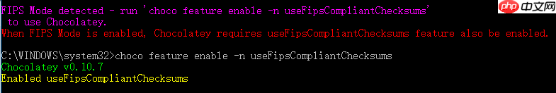 Chocolatey，Windows下的包管理器