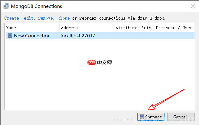 MongoDB可视化工具Robo 3T基础使用
