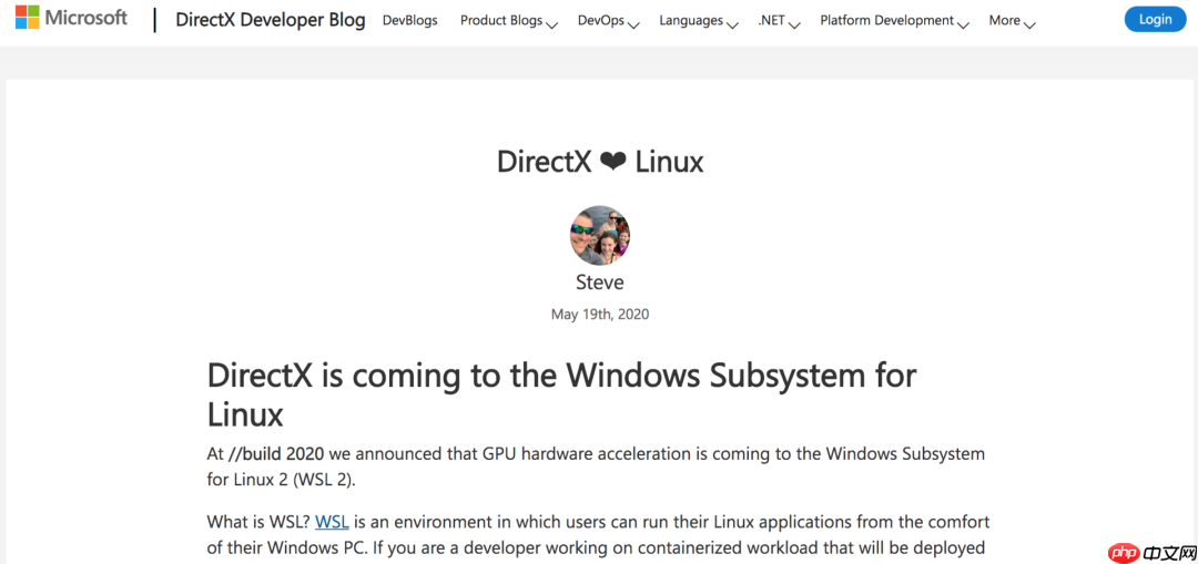 WSL 2正式支持CUDA/GPU啦！微软将Linux GUI引入Windows 10