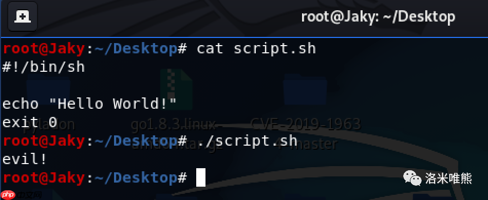 Terminal Escape Injection