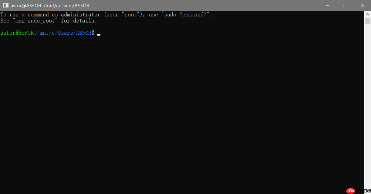 Windows系统启用并安装linux子系统(WSL)教程