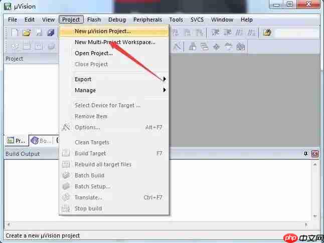 keil c51怎么添加芯片？keil c51添加芯片的操作步骤