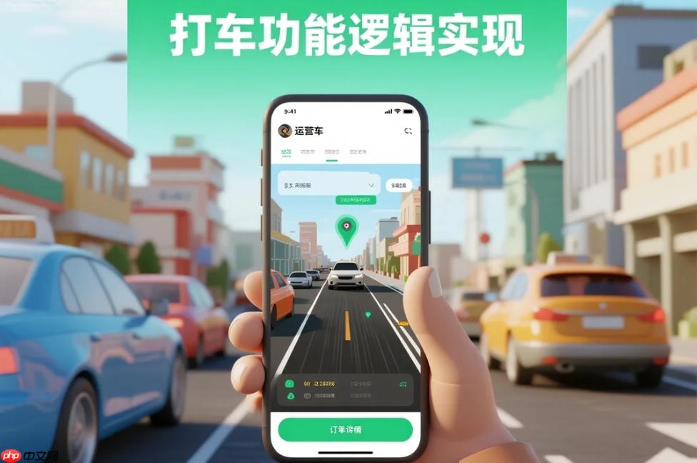 出行类app开发:打车功能逻辑实现核心!