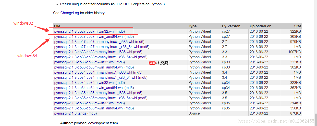 Anaconda 在windows下安装pymssql