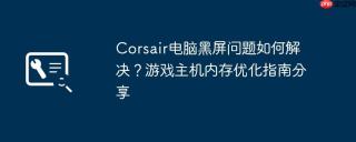 Corsair电脑黑屏问题如何解决？游戏主机内存优化指南分享