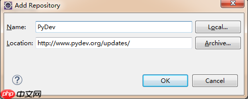PyDev for Eclipse 无法