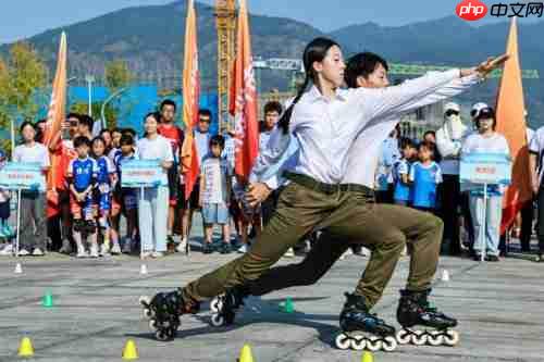 千年古城迎来轮滑盛宴！浙江五体会轮滑赛在临海激情开赛