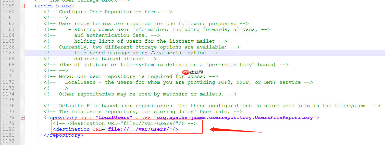 Apache James 2.3.2.1 邮箱服务搭建