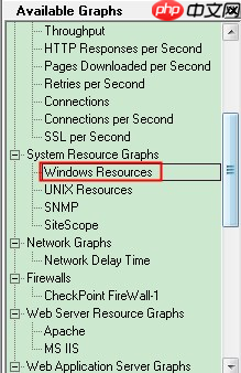 loadrunner 场景设计-添加Windows Resources计数器