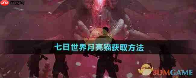《七日世界》攻略——月亮猫获取方法