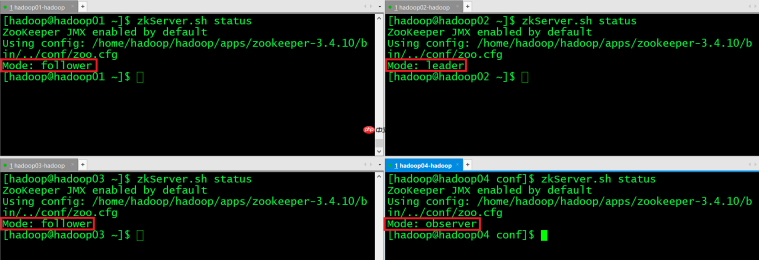 zookeeper-3.4.10的安装配置