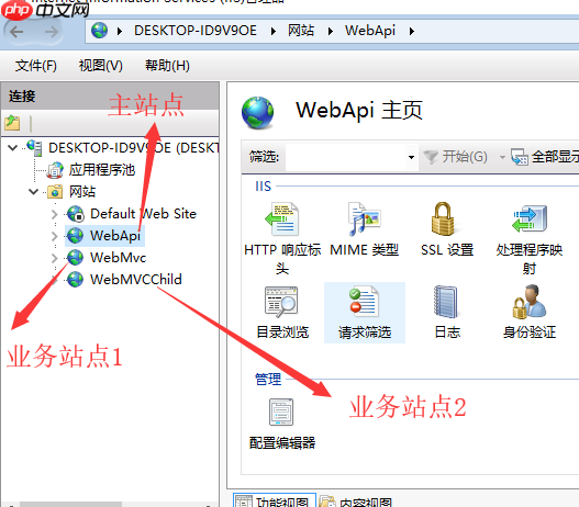 IIS 站点部署多级域名