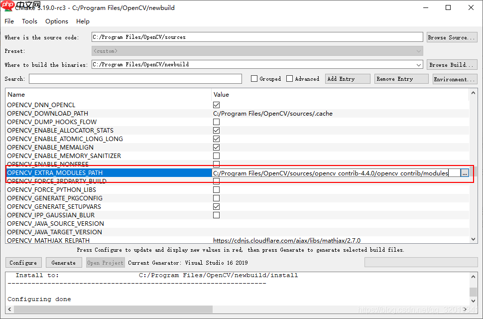 OpenCV(c++)-1 安装和配置OpenCV4.4（Windows+visual studio 2019）