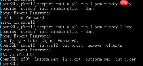 IIS服务器域名证书续订