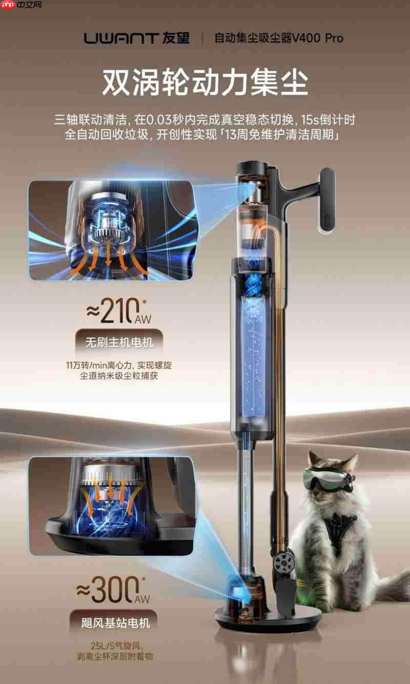 自集尘技术崛起,友望以本土创新颠覆戴森市场霸主地位