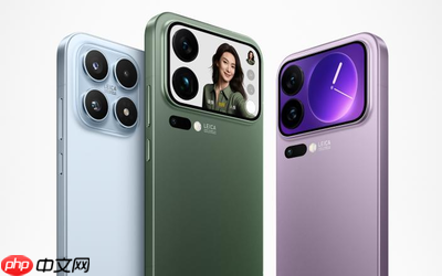9月25日发布！小米17全系外观公布 标准版无背屏