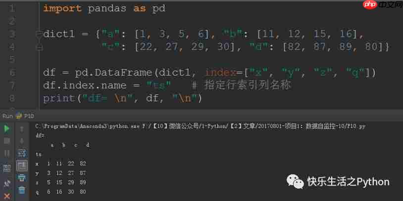 【项目实战】自监控-10-DataFrame索引操作（中篇）