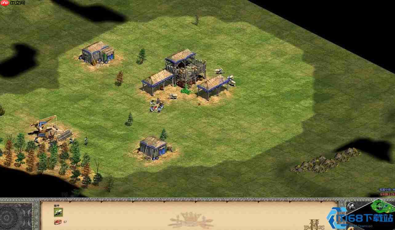 帝国时代肉马压制流指南:零黄金撬动战局的艺术