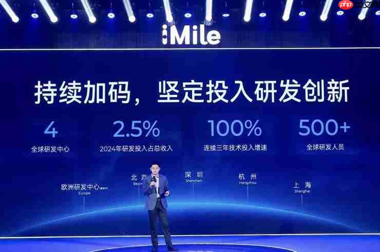 iMile全球首发「1+5+X」物流产品体系, 智慧物流驱动配送革新