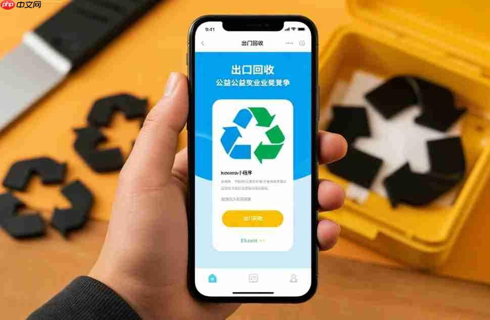 预约上门回收小程序的公益与商业结合