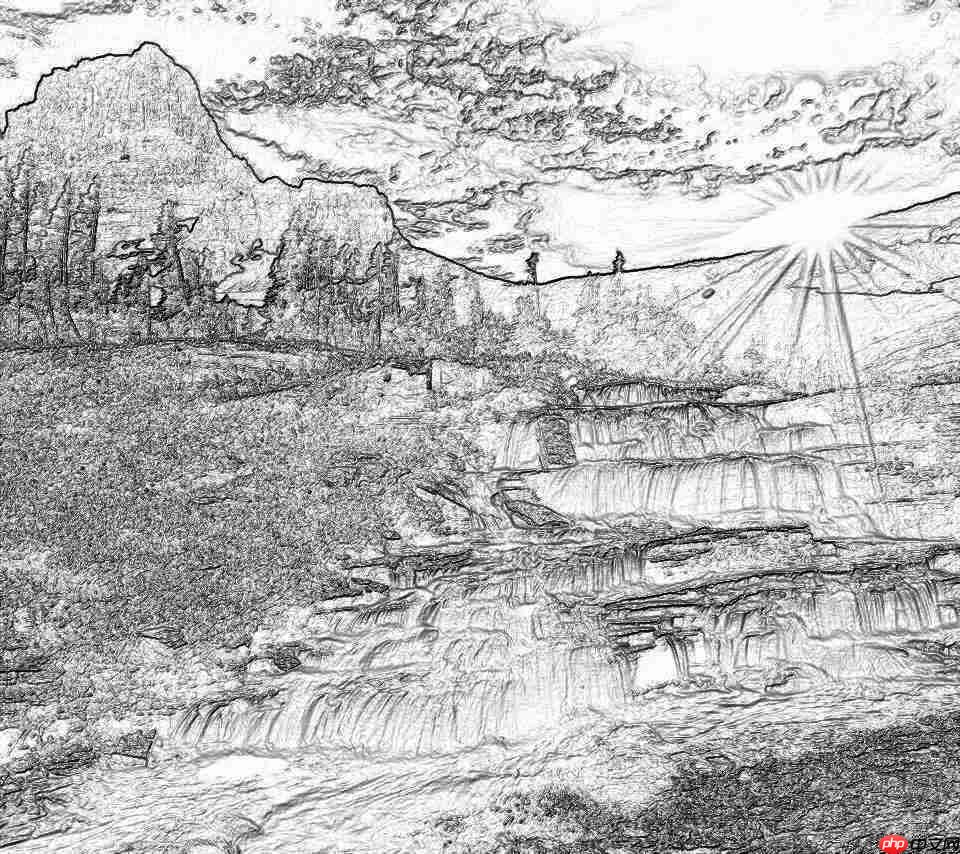 Python  神仙姐姐图像手绘效果实现