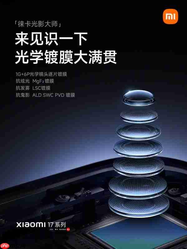 小米17挑战移动影像最纯净光学系统 应用大量新技术