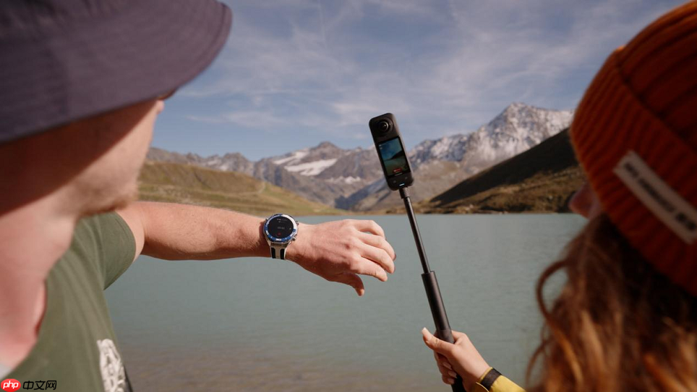 华为穿戴与影石Insta360达成鸿蒙生态合作,手表端App实现运动影像智能操控