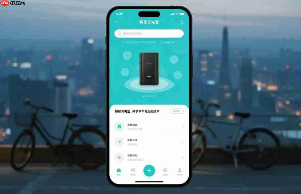 共享设备小程序:解锁充电宝_共享单车背后的技术